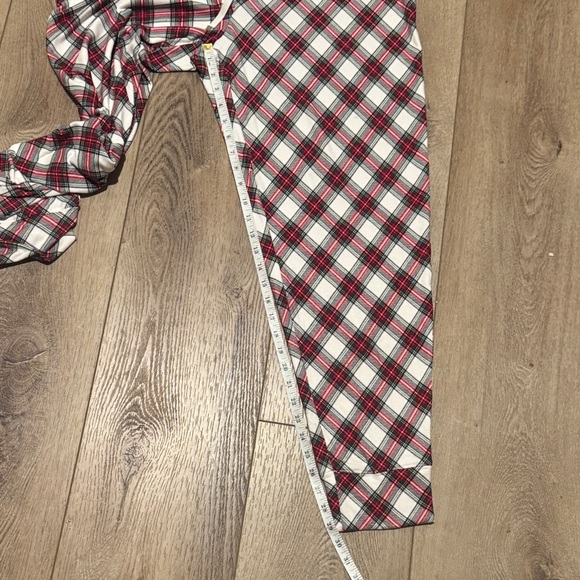 Ralph Lauren Red and Black Plaid Kids Pajama Set - Picture 12 of 14